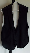 Men's Black Vest Thumb Nail